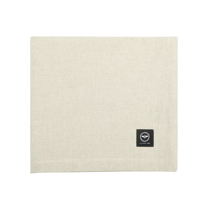 Recycelte Abwaschbare Tischdecke Hedvig, Natur