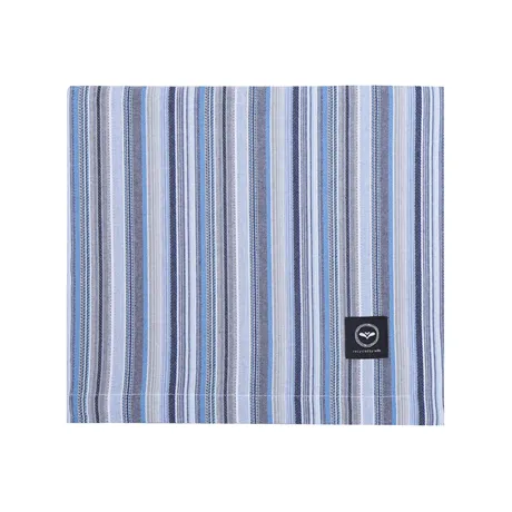 Recycelte Tischdecke Goa, Blau