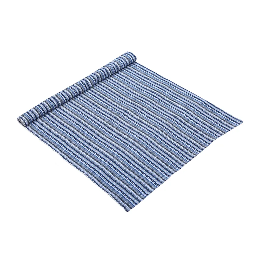 Recycelter Teppich Goa, Blau