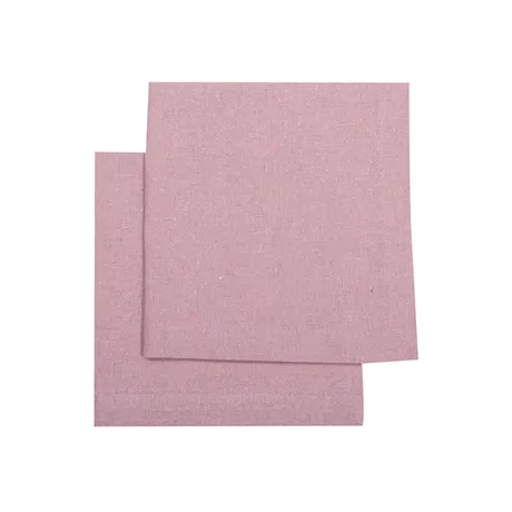 Recycelte Serviette Elin 2er-Pack, Hellrosa