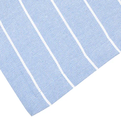 Recycelte Tischdecke Edith, Hellblau