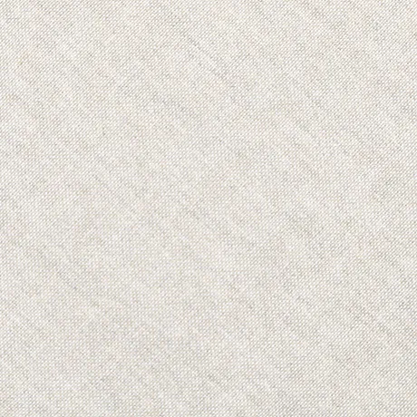 Recycelte Tischdecke Elin - rund, Natur/Weiß