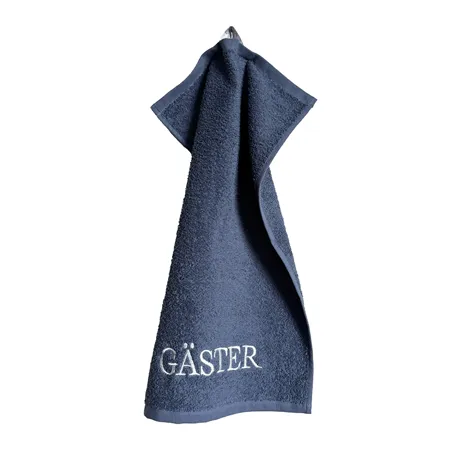 Gästehandtuch Gäster, Dunkelblau