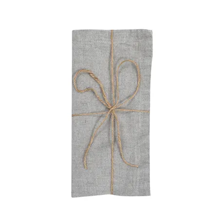 Serviette Leo 2er-Pack, Natur