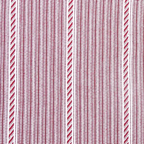 Recycelter Stoff Britta, Dunkelrot/Beige