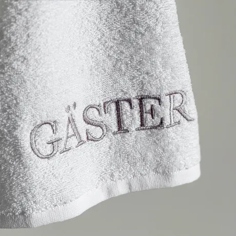 Gästehandtuch Gäster, Weiß