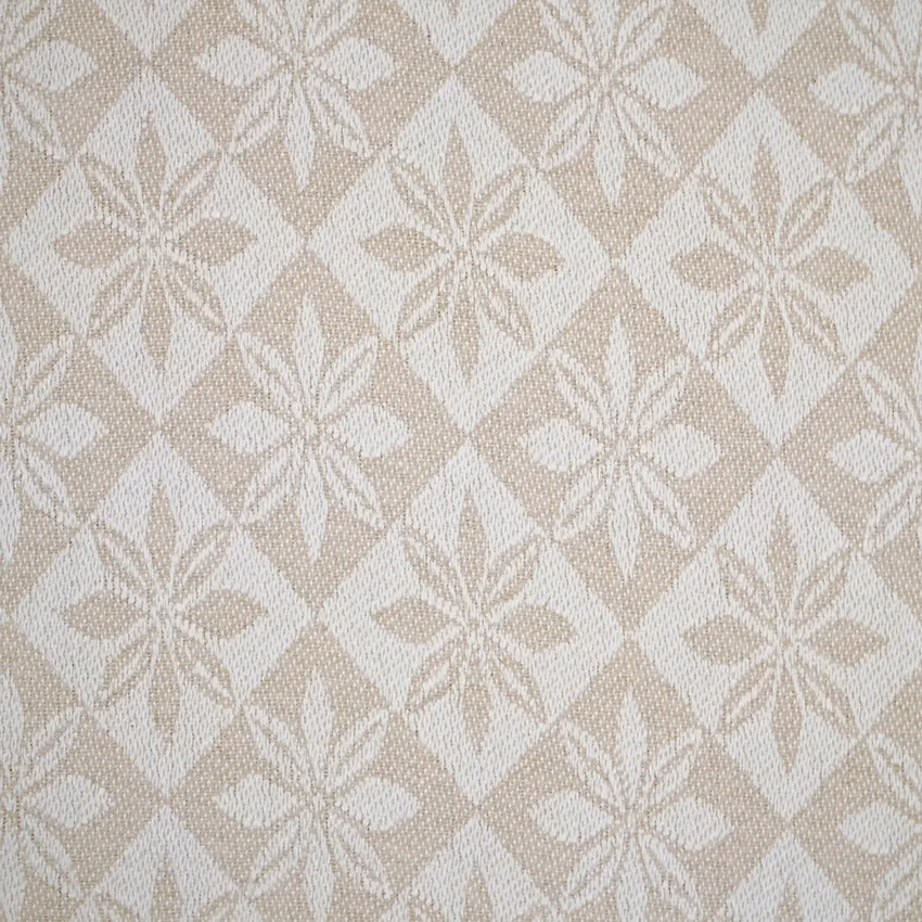 Recycelt Stoffe als Meterware Anna, Natur/Beige