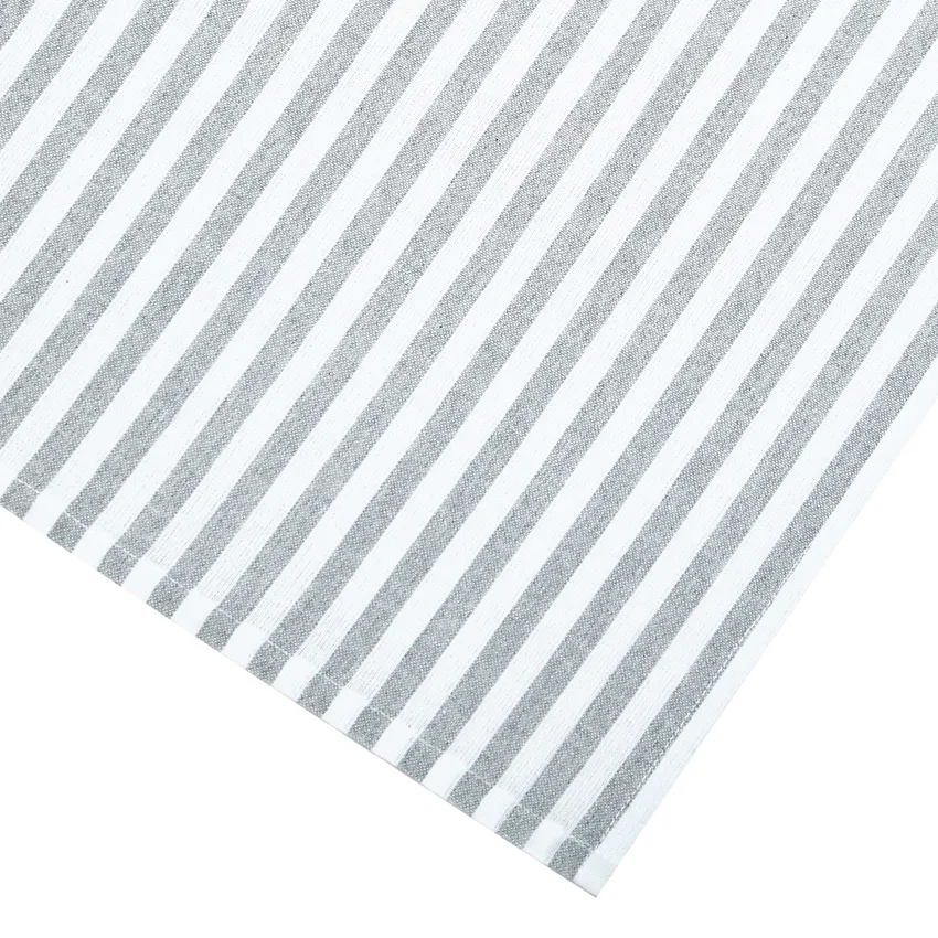 Recyceltes Küchentuch 2er-Pack Liam, Grau/Weiß