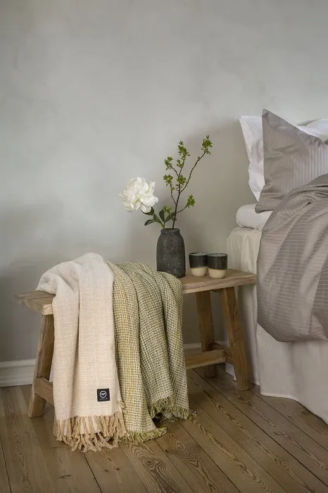 Recycelte Decke Vilhelmina, Grün Multi