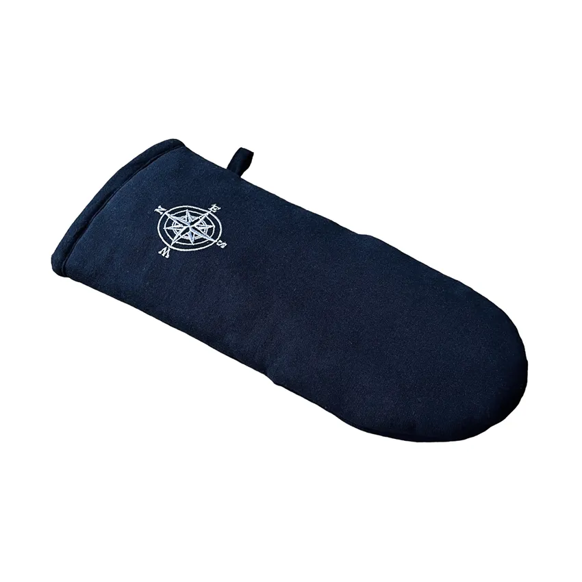 Recycelter Grillhandschuh Kompass