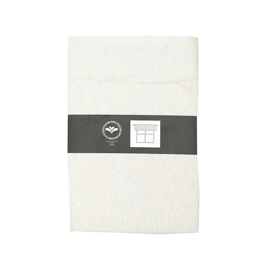 Recyceltes Raffrollo Elin, Beige