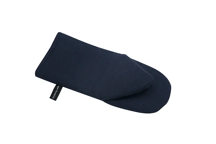 Recycelter Grillhandschuh Elin, Navy Blau