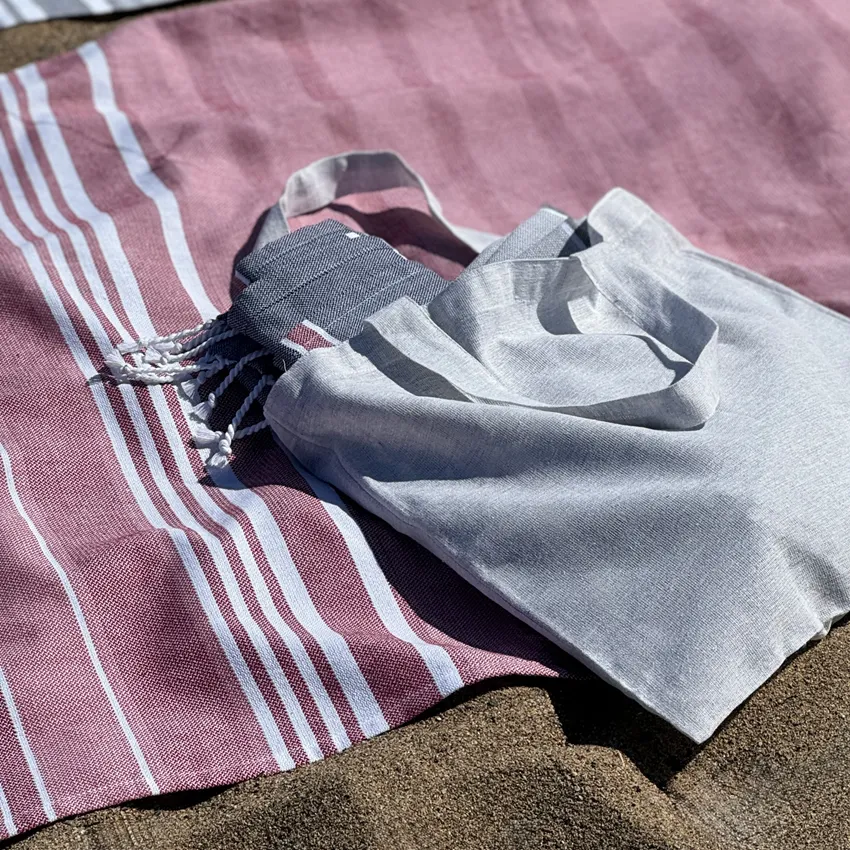 Recycelte Tasche Bära, Beige