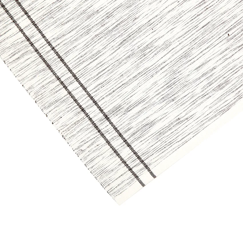 Recycelt Tischläufer Rune, Beige/Braun