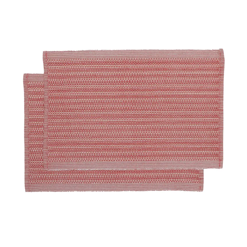 Recyceltes Platzset 2er-Pack Gerda, Rosa Multi