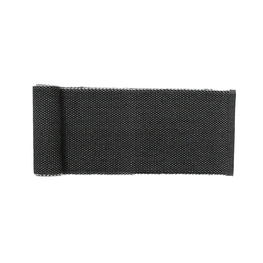 Recycelt Tischläufer Kalle, Dunkelgrau/Schwarz