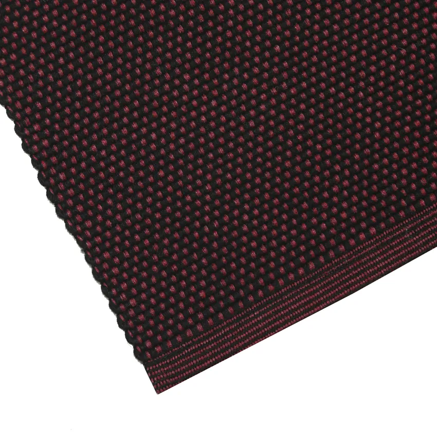 Recyceltes Platzset 2er-Pack Kalle, Burgund/Schwarz