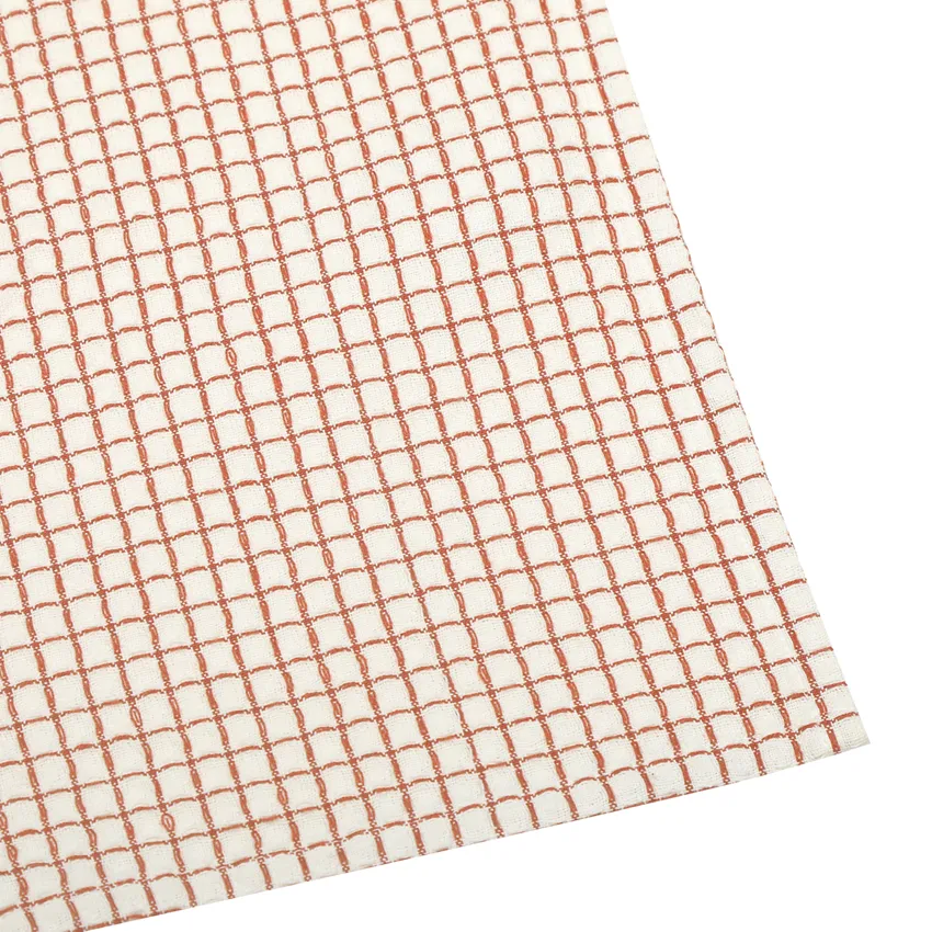 Recyceltes Küchentuch Freddy, Beige/Rost