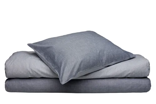 Kopfkissenbezüge Runmarö, Navy Blau/Weiß