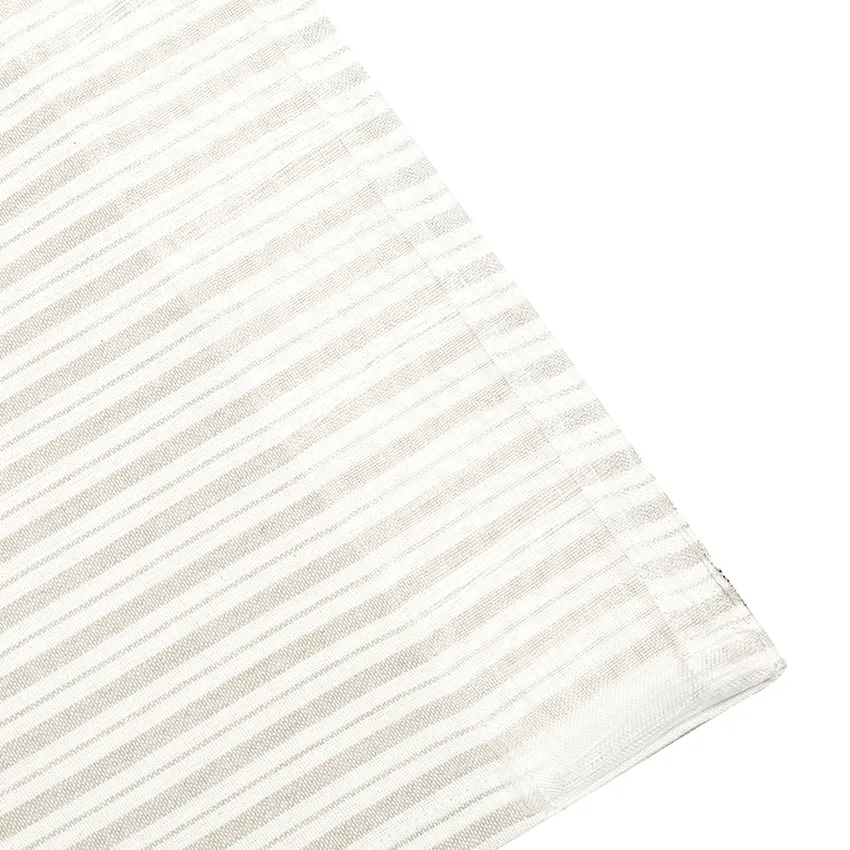 Recycelter Gardinenschal 2er-Pack Alf, Natur/Beige