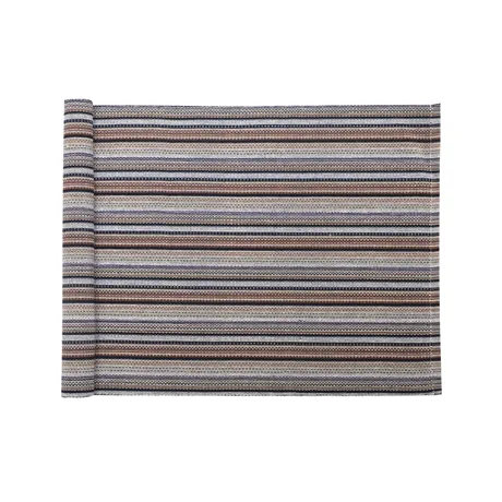 Recycelt Tischläufer Goa, Schwarz Multi