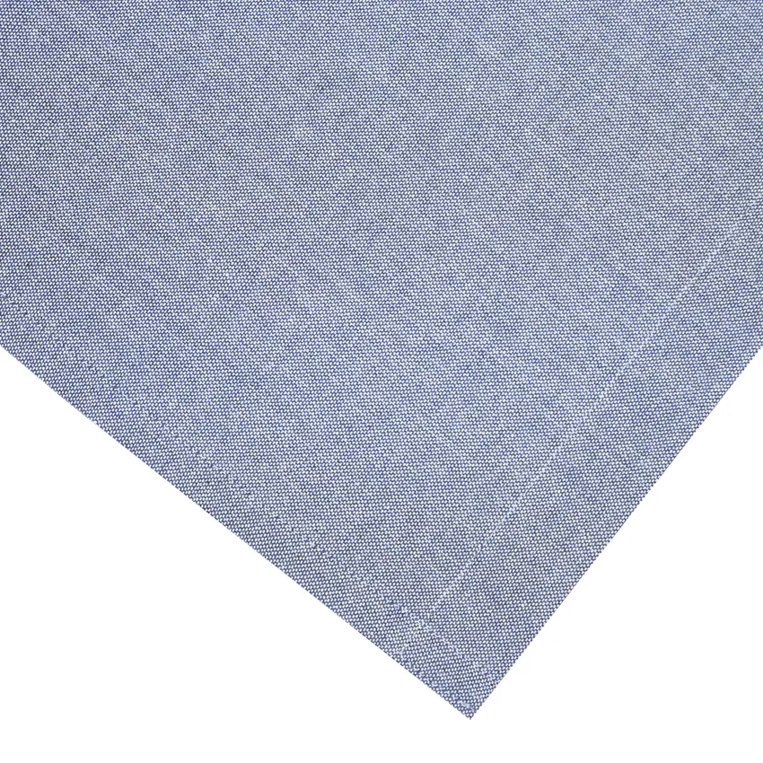 Recycelte abwischbare Schürze Hedvig, Graublau/Weiß