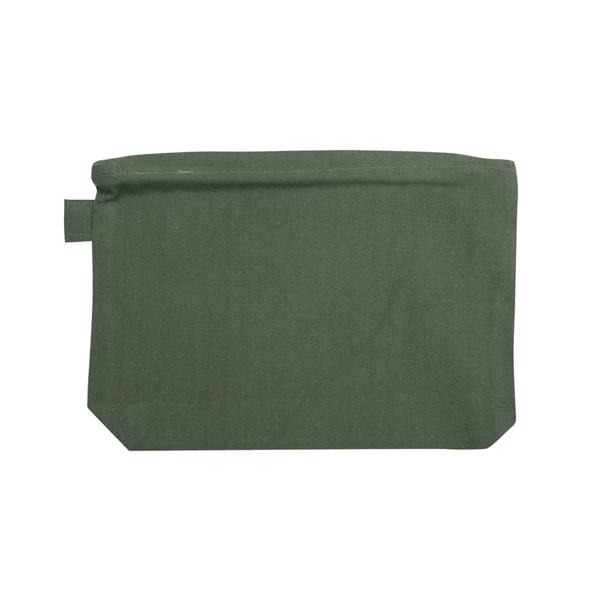 Recycelte Kulturtasche Elin, Olivgrün