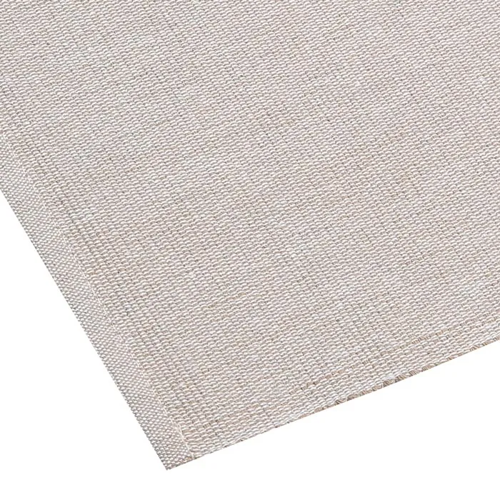 Recyceltes Platzset 2er-Pack Elin, Natur/Weiß