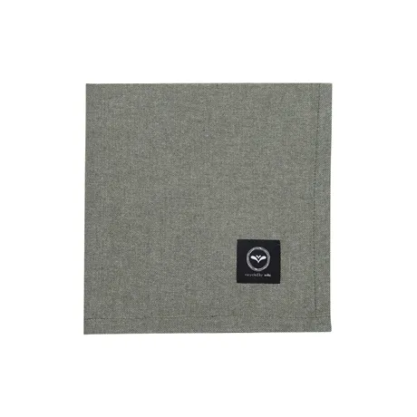 Recycelte Abwaschbare Tischdecke Hedvig, Olivgrün/Beige