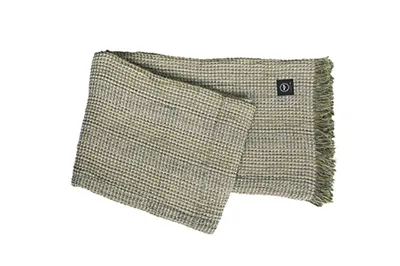 Recyceltes Plaid Vilhelmina, Grün Multi