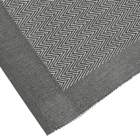 Recyceltes Tischset Agnes 2er-Pack, Olivgrün/Beige