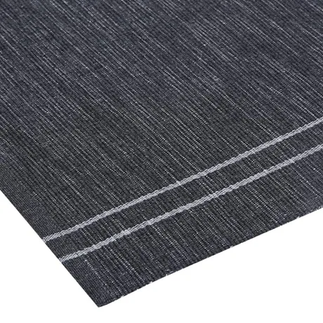 Recyceltes Tischset Rune 2er-Pack, Grau