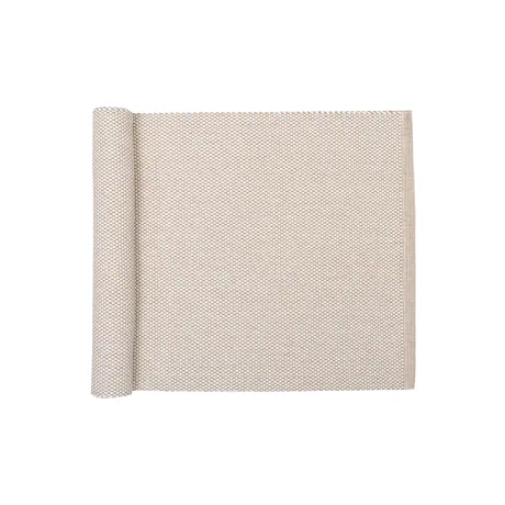 Recycelter Tischläufer Kalle, Beige/Hellbraun