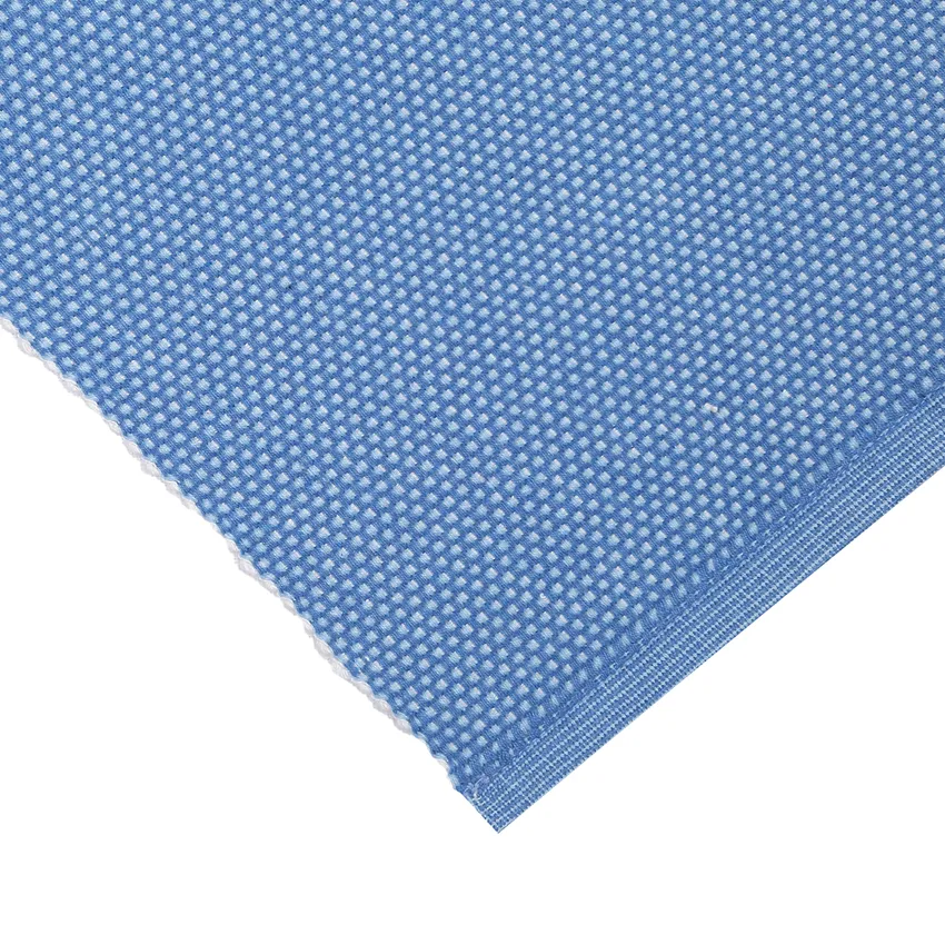 Recycelter Tischläufer Kalle, Blau/Hellblau