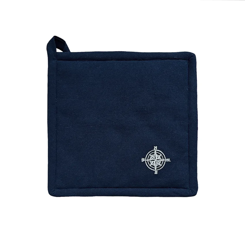 Recycelter Topflappen Kompass