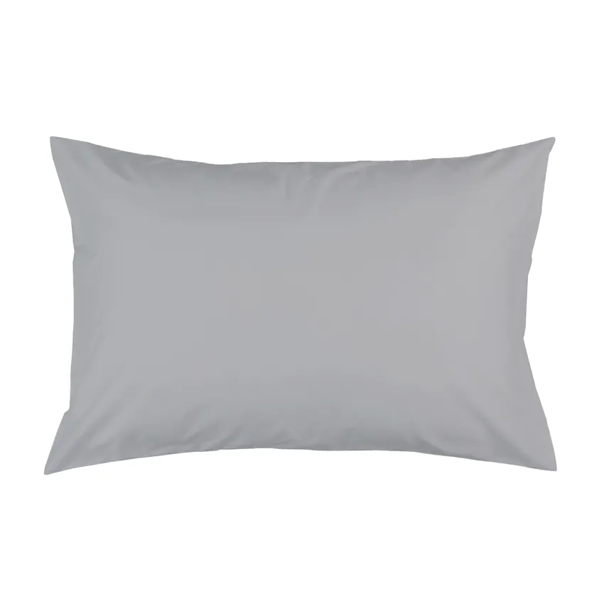Bio-Kissenbezug Classic, Grau