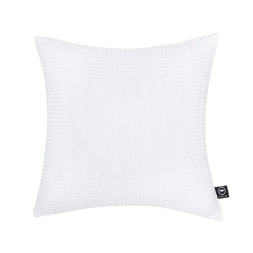 Recycelter Kissenbezug Lasse, White