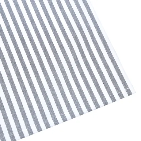 Recycelte Abwaschbare Tischdecke Melker, Dunkelgrau/Weiß