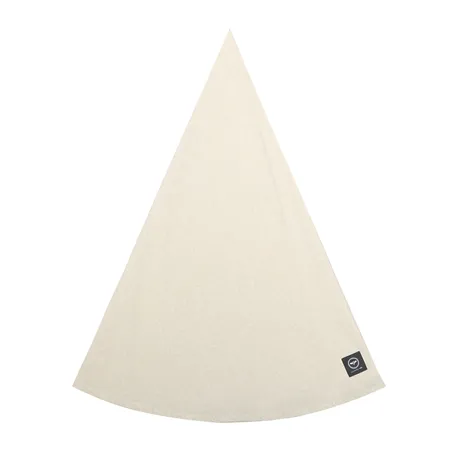 Recycelte Tischdecke Elin - Rund, Natur