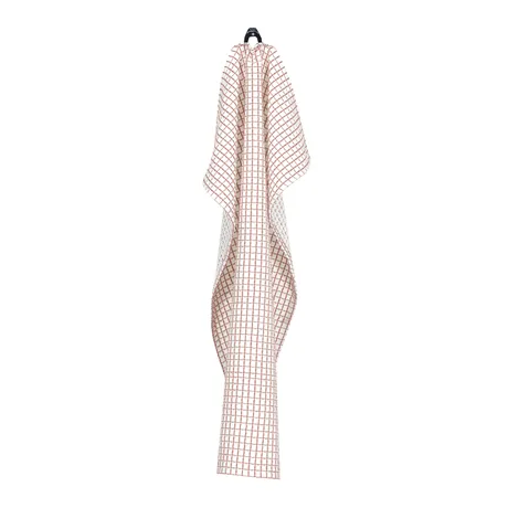 Recyceltes Geschirrtuch Freddy, Beige/Rost
