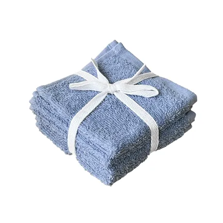 Waschlappen 4er-Pack, Graublau