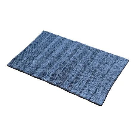 Bath Mat Lucca, Grey Blue