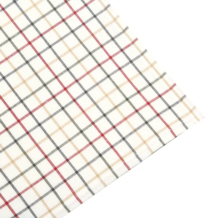 Recycled Tea Towel 2-pack Ruth, Dark Red/Olive Green/Dark Grey