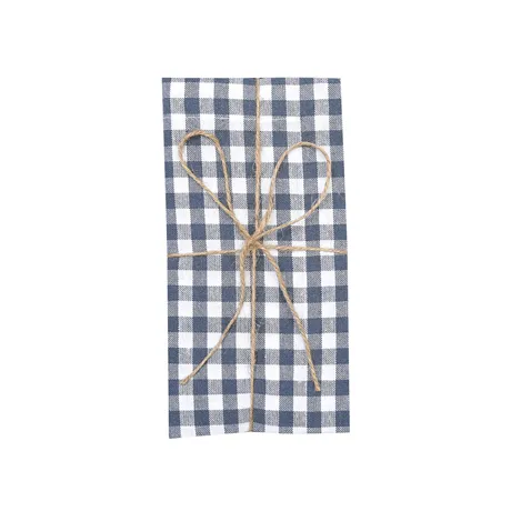 Recycled Napkin 2-pack Bella, Grey Blue/White