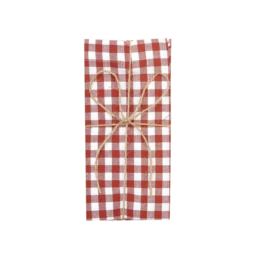 Recycled Napkin 2-pack Bella, Rust/Beige