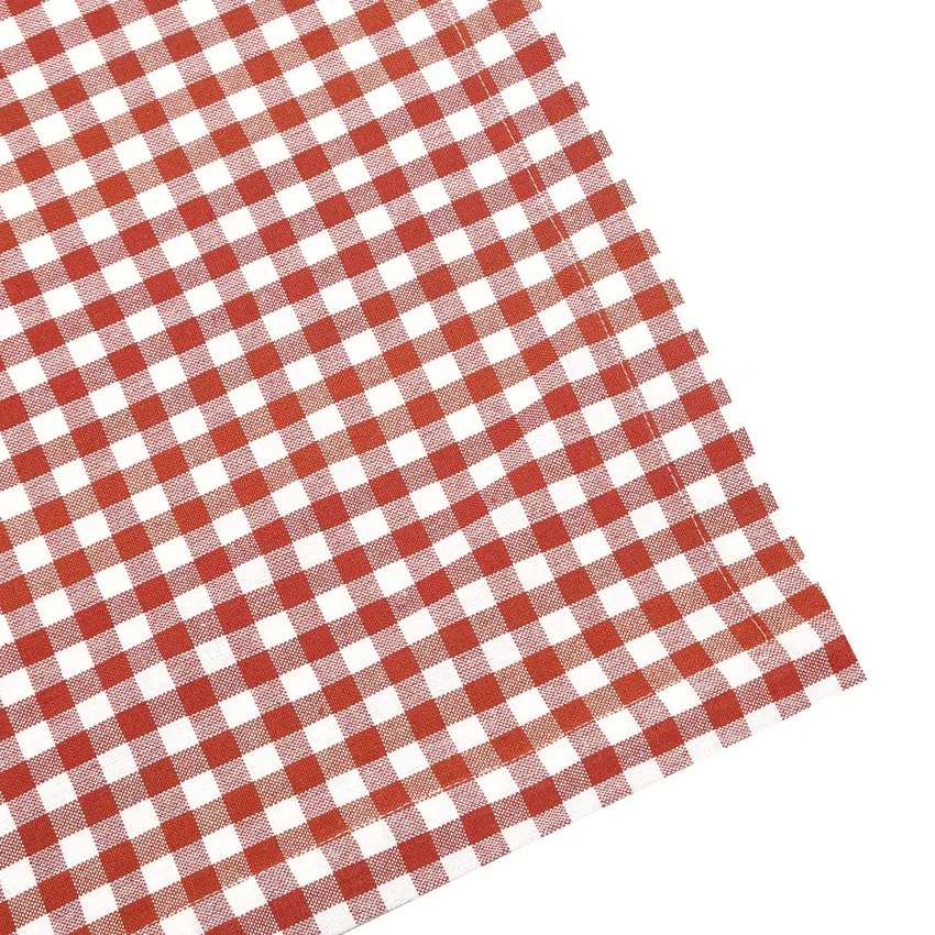 Recycled Tablecloth Bella, Rust/Beige