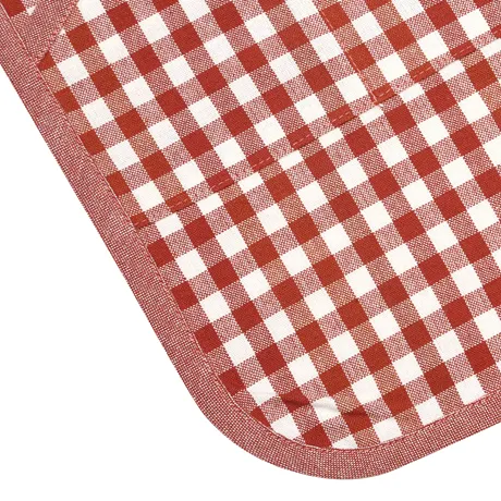 Recycled Childen's Apron Bella, Rust/Beige