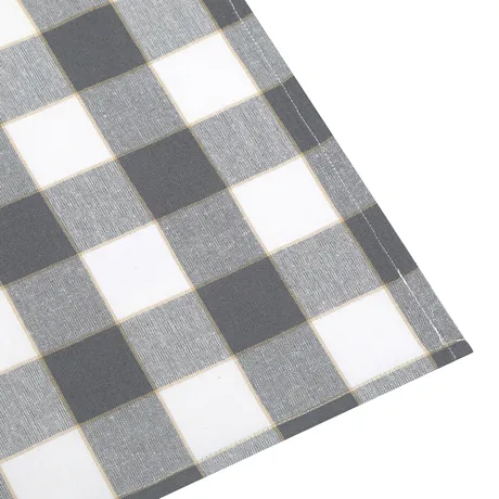 Recycled Tea Towel 2-pack Ted, Dark Grey/Sand/White