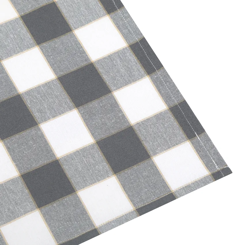 Recycled Tea Towel 2-pack Ted, Dark Grey/Sand/White