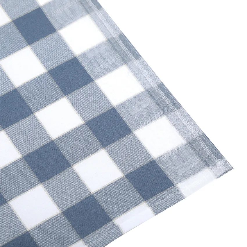 Recycled Curtain Panel 2-pack Ted, Grey Blue/Linen/White